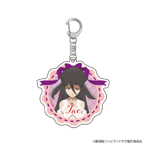 劇場版『ゾンビランドサガ ゆめぎんがパラダイス』 アクリルキーホルダー 山田たえ 私服[ムービック]《発売済・在庫品》