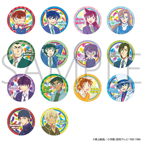 名探偵コナン キャラバッジコレクション 14個入りBOX[ムービック]《０３月予約》