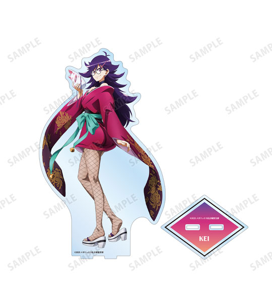 TVアニメ「ネクロノミ子のコズミックホラーショウ」 描き下ろし 天叢ケイ 妖怪ハンターver. 特大アクリルスタンド[アルマビアンカ]《発売済・在庫品》