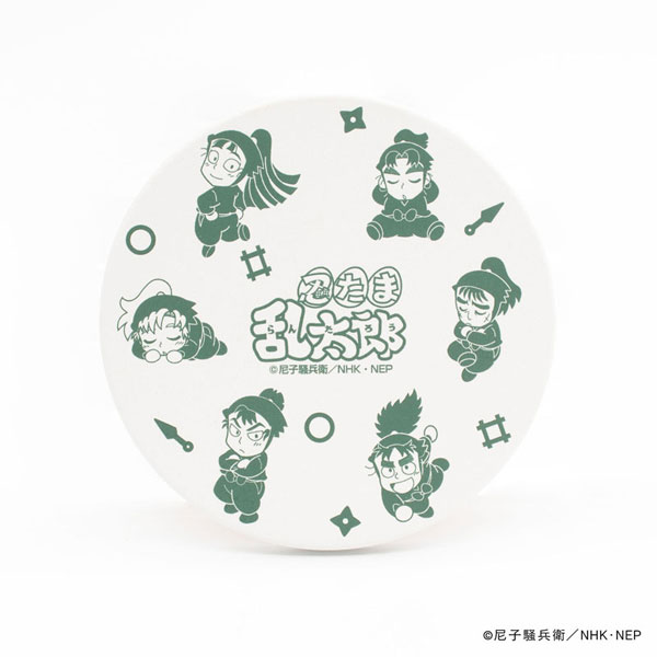 忍たま乱太郎 白雲石コースター 六年生[TOSYO]《発売済・在庫品》