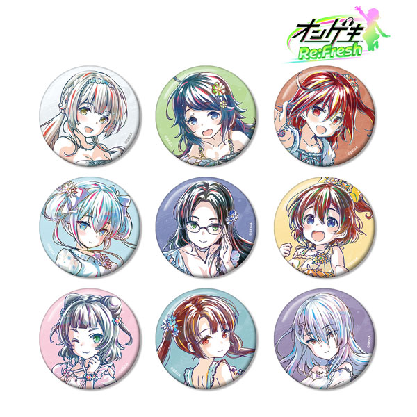 オンゲキ Re：Fresh トレーディング デイドリーム・フェアリーズ Ani-Art 缶バッジ ver.B 9個入りBOX