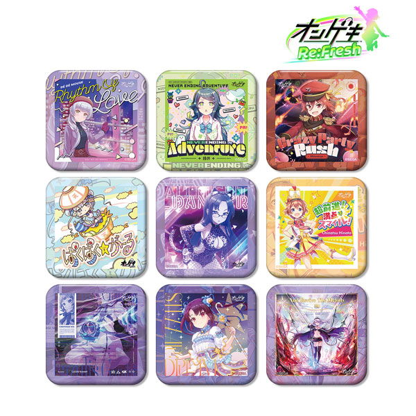 オンゲキ 千夏 缶バッジ 8個セット オンゲキ 千夏 缶バッジ 8個セット