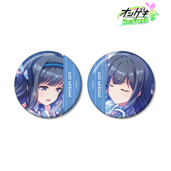 オンゲキ Re：Fresh 三角葵 缶バッジ2個セット[アルマビアンカ]《02