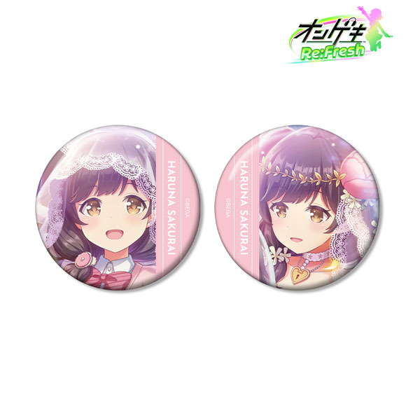 オンゲキ Re：Fresh 桜井春菜 缶バッジ2個セット[アルマビアンカ