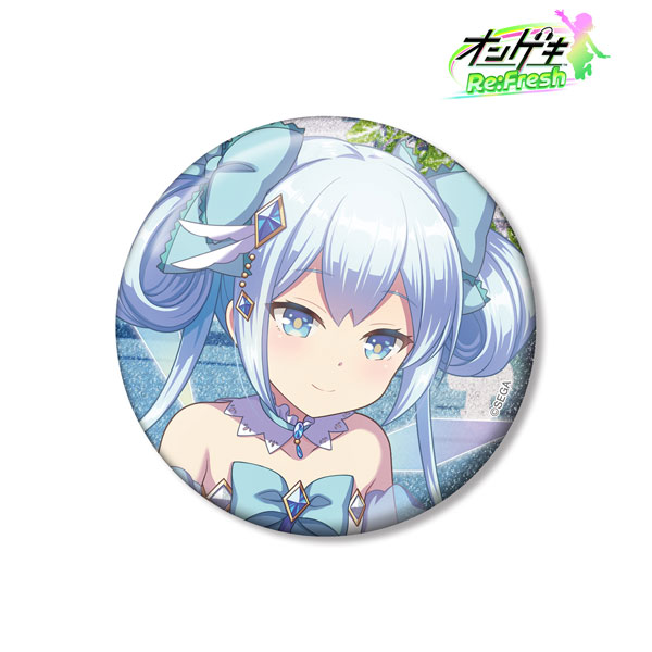 オンゲキ Re：Fresh 珠洲島有栖 4thビジュアル グリッター75mm缶バッジ