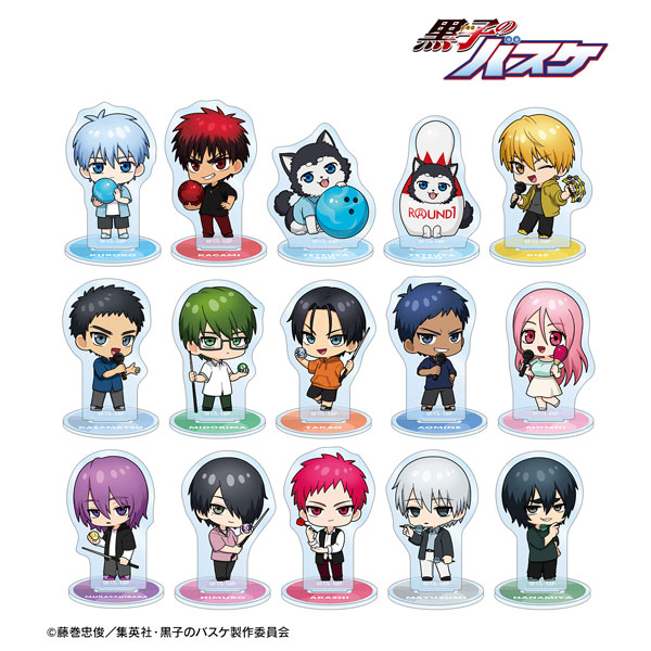 黒子のバスケ トレーディング ちびキャラ アクリルスタンド 15個入り