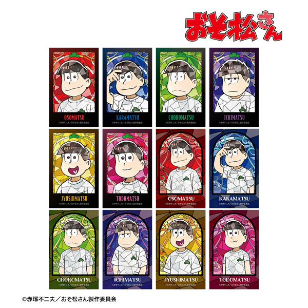 おそ松さん トレーディング Aure Glass イラストカード 12個入りBOX