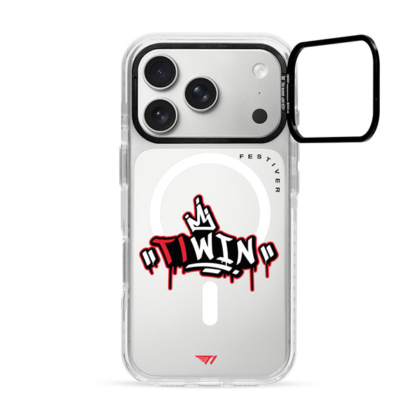 T1 VAL グラフィティ iPhone イージースタンド MagSafe ケース iPhone15[FESTIVER]《在庫切れ》