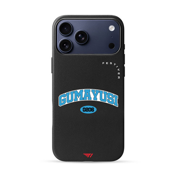 T1 Gumayusi ロースター MagSafe レザースマホケース iPhone14 Pro[FESTIVER]《在庫切れ》