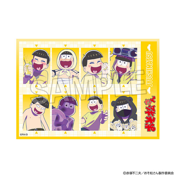 おそ松さん 証明写真風ステッカー 十四松[PROOF]《在庫切れ》