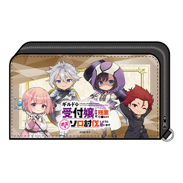 ギルドの受付嬢ですが、残業は嫌なのでボスをソロ討伐しようと思います ミニウォレット 白銀の剣[みどびよ！]《１２月予約》