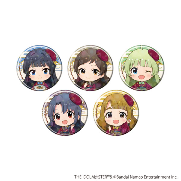 ホログラム缶バッジ(57mm)「『アイドルマスター』シリーズ」04/アイドルマスター ミリオンライブ！(ミニキャライラスト) BOX[A3]《０１月予約》