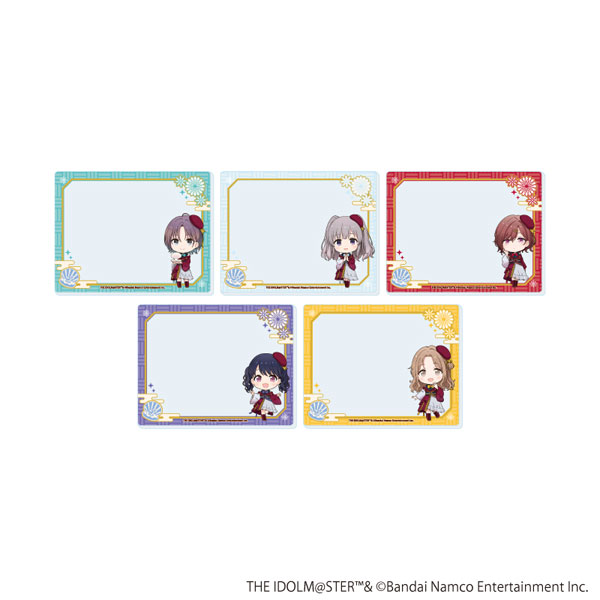 アクリルカード「『アイドルマスター』シリーズ」07/アイドルマスター シャイニーカラーズ(ミニキャライラスト) 5個入りBOX