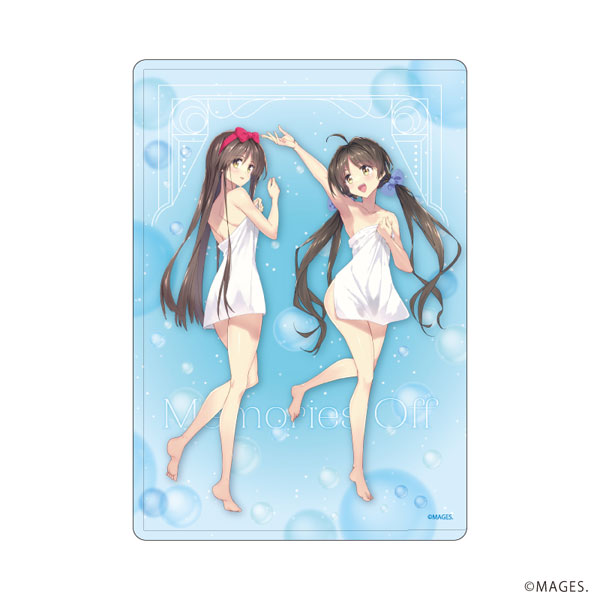 キャラクリアケース「メモリーズオフシリーズ」10/白河ほたる＆桧月彩花(描き下ろしイラスト)[A3]《０１月予約》