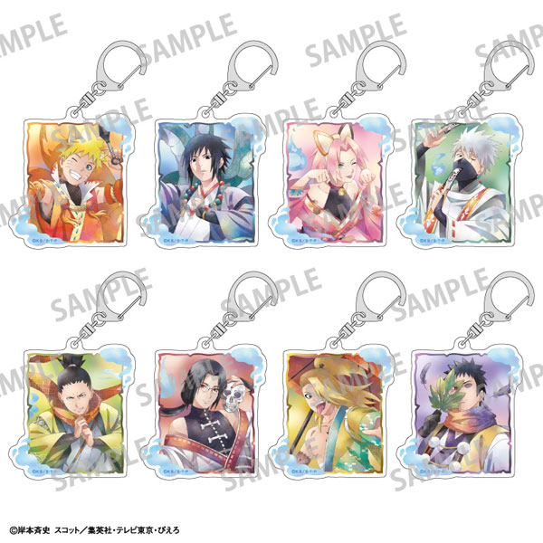 TVアニメ『NARUTO-ナルト- 疾風伝』 トレーディングアクリルキーホルダー/妖怪/カミアニTOUCH 8個入りBOX