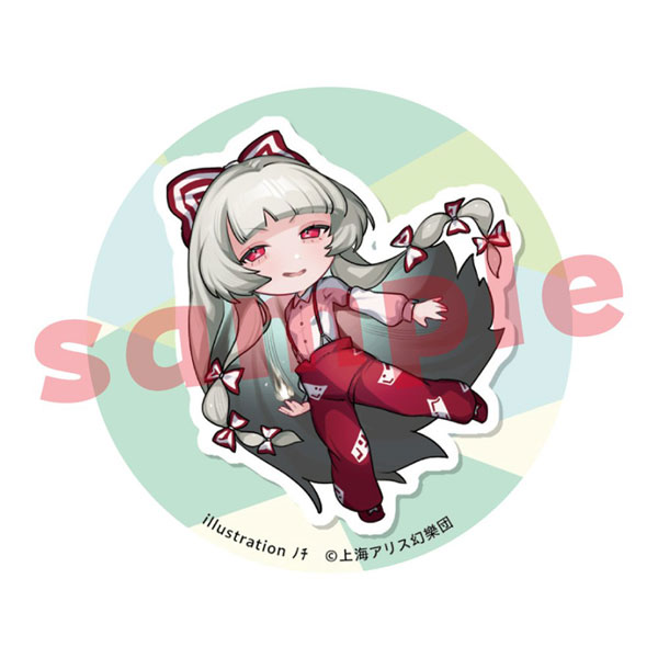 【お値下げ中】東方project BIGホログラム缶バッチ 藤原妹紅　まとめ売り お値下げ中】東方project BIGホログラム缶バッチ 藤原妹紅 まとめ売り