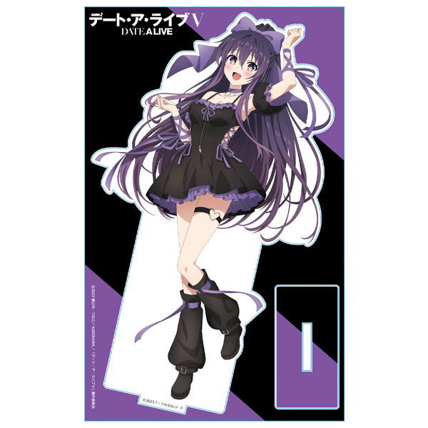 デート・ア・ライブV アクリルキャラスタンド 夜刀神十香 ゴシックパンクver. 描き下ろし[アズメーカー]《発売済・在庫品》