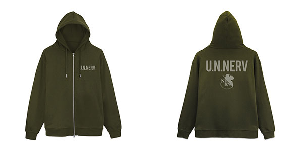 EVANGELION U.N.NERV ジップパーカー/MOSS-M[コスパ]《在庫切れ》