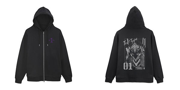 EVANGELION エヴァ初号機 ジップパーカー/BLACK-L[コスパ]《02月予約》