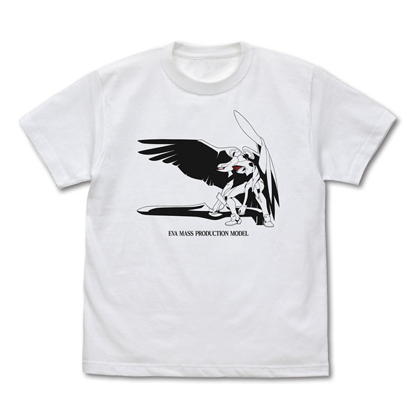 EVANGELION 『新世紀エヴァンゲリオン劇場版』EVA量産機 Tシャツ/WHITE-XL[コスパ]《０２月予約》