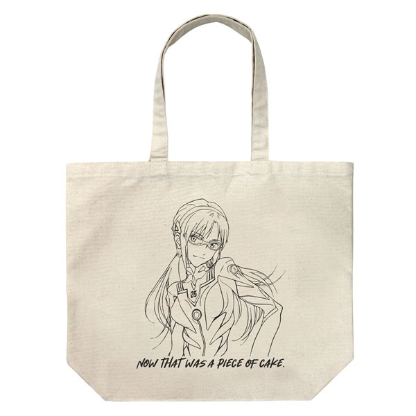 EVANGELION 真希波・マリ・イラストリアス ラージトート/NATURAL（再販）[コスパ]《０６月予約》