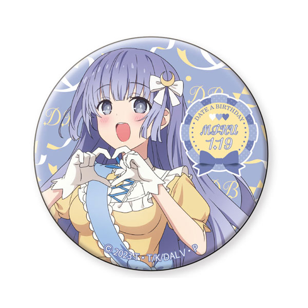 デート・ア・ライブV デート・ア・バースデー202601 缶バッジ 美九[グルーヴガレージ]《０１月予約》