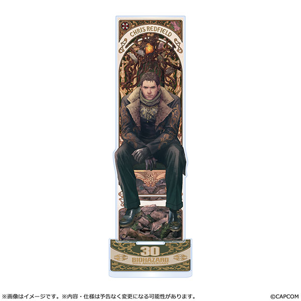 バイオハザード30周年 アクリルスタンドコレクション クリス（再販）[カプコン]《１１月予約》