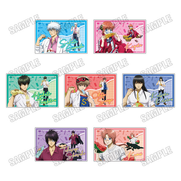 「3年Z組銀八先生」 アクリルブロックコレクション 夏の食べ物ver. 7個入りBOX