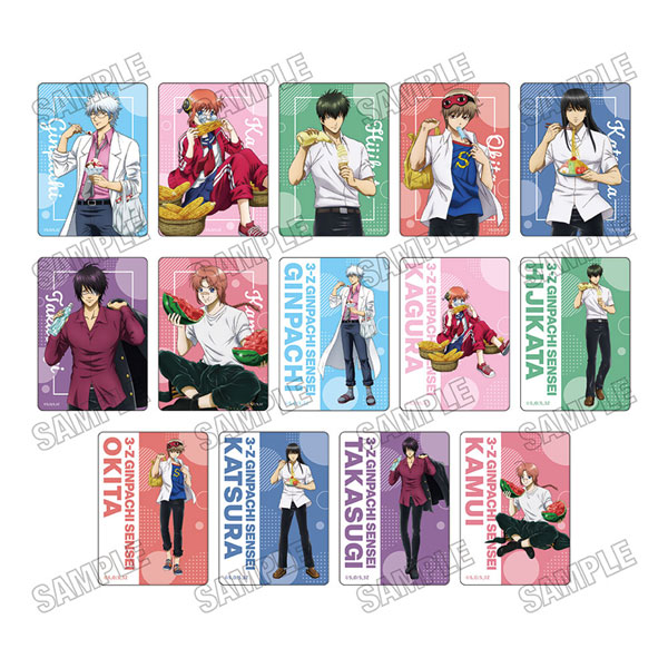 「3年Z組銀八先生」 クリアカードコレクション 夏の食べ物ver. 14個入りBOX