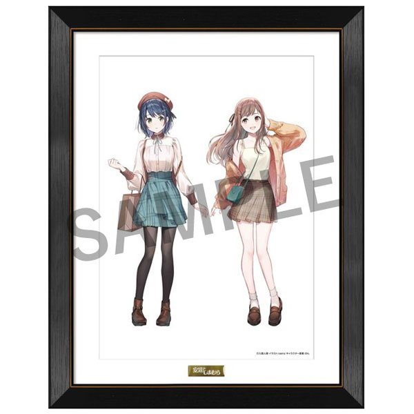 あだしまペディア様専用 安達としまむら箔押しサイン入り複製原画