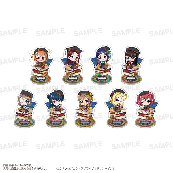 「ラブライブ！サンシャイン！！」トレーディングアクリルスタンド(きゃらどるちぇ)魔法学校ver. 9個入りBOX[ST-ONE]《０１月予約》