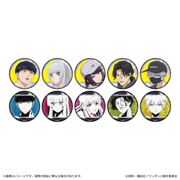 ワンダンス ホログラム缶バッジ 10個入りBOX[清水産業]《01月予約》