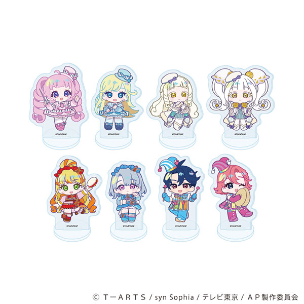 アクリルぷちスタンド「ひみつのアイプリ」05/音楽の秋ver. ミニキャライラスト 8個入りBOX