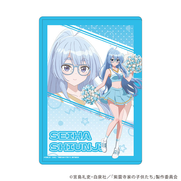 キャラクリアケース「TVアニメ『紫雲寺家の子供たち』」02/紫雲寺清葉 チアガールver.(描き下ろしイラスト)[A3]《０１月予約》
