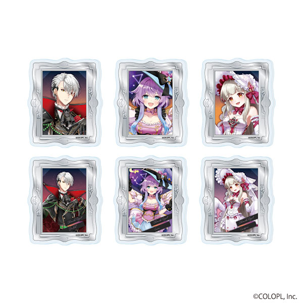 アクリルマグネット「白猫プロジェクト」01/ハロウィンver. 描き下ろしイラスト 6個入りBOX