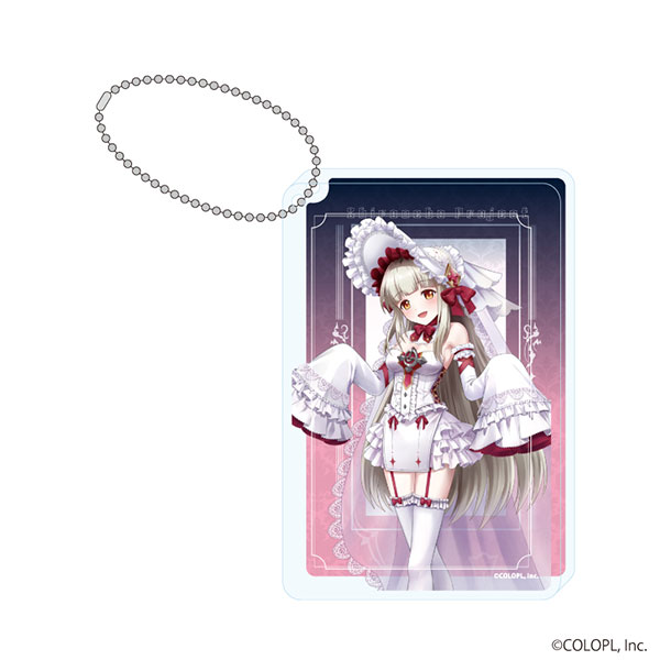 アクリルブロックキーホルダー「白猫プロジェクト」03/ルウシェ ハロウィンver.(描き下ろしイラスト)[A3]《０１月予約》