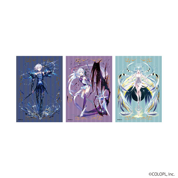 L版ブロマイド3枚セット「白猫プロジェクト」04/ジン/サヤ/イクシア