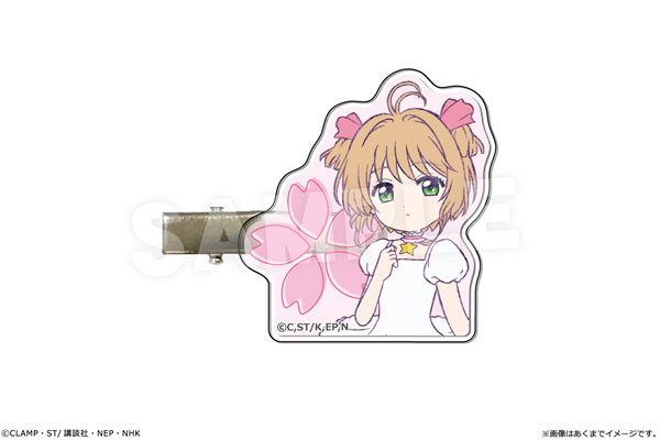 カードキャプターさくら クリアカード編 前髪クリップ 02 木之本桜(さくらカード編)[カナリア]《０１月予約》