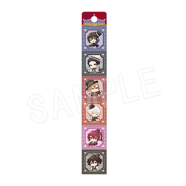 文豪ストレイドッグス 切り取りマグネット サーカスver. TypeB[中外鉱業]《発売済・在庫品》