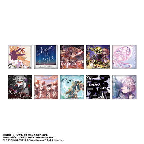 アイドルマスター シャイニーカラーズ ジャケット缶バッジコレクション vol.3 10個入りBOX