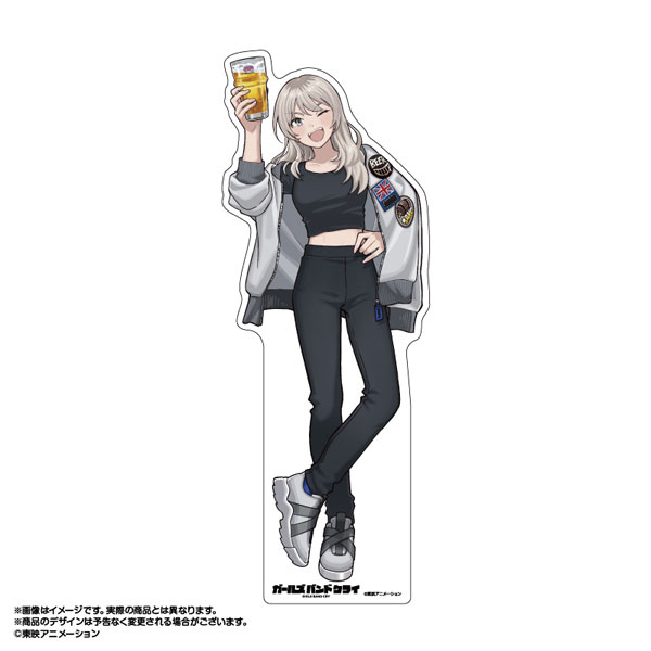ガールズバンドクライ　河原木桃香　 等身大パネル 限定販売】【代引き不可】ガールズバンドクライ×HUB 等身大パネル