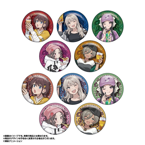 ガールズバンドクライ×HUB トレーディング缶バッジ A 10個入りBOX