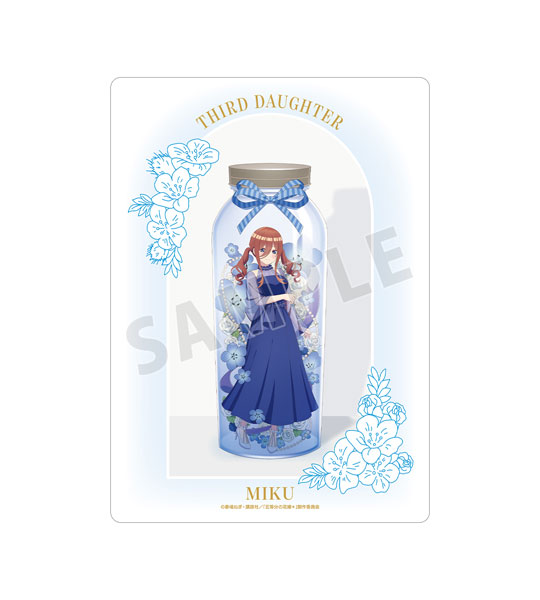 五等分の花嫁* 描き下ろし 中野三玖 ハーバリウムver. A5硬質ケース