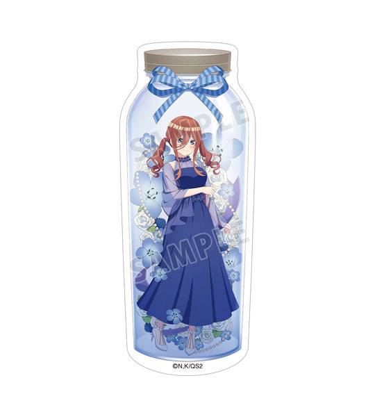 五等分の花嫁* 描き下ろし 中野三玖 ハーバリウムver. ダイカットステッカー[アルマビアンカ]《発売済・在庫品》