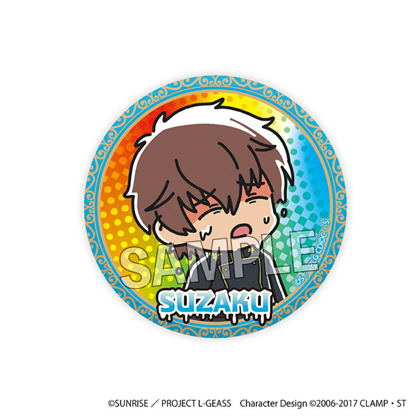 コードギアス 反逆のルルーシュ ATSUI缶バッジ スザク(制服)[PROOF