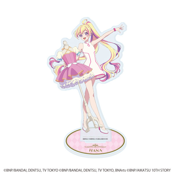 アクリルスタンド「オールアイカツ！大衣装展！！」09/ハナ(描き下ろしイラスト)[A3]《０１月予約》