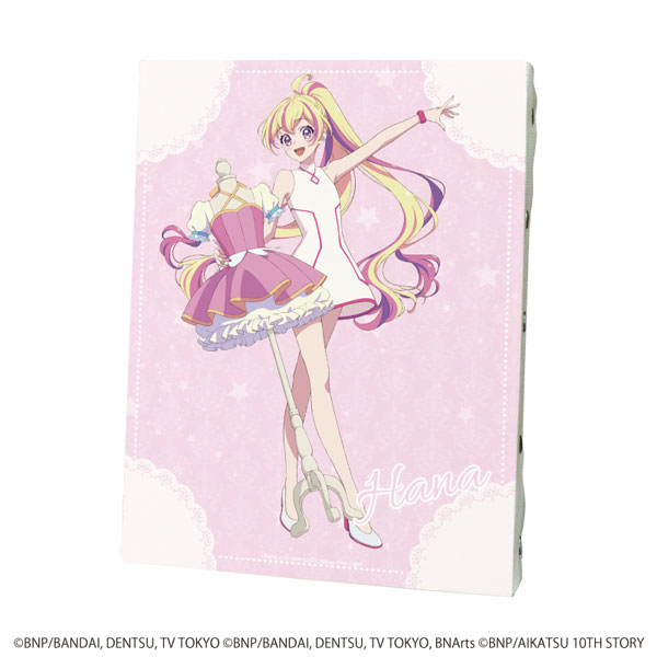 キャンバスボード「オールアイカツ！大衣装展！！」09/ハナ(描き下ろしイラスト)[A3]《０１月予約》