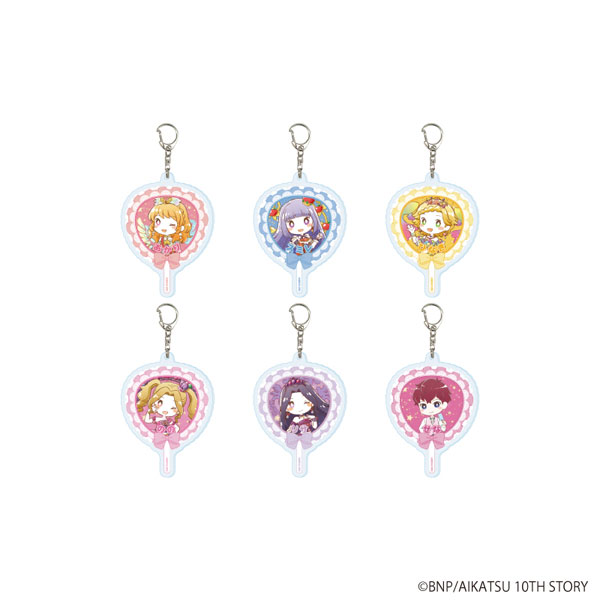 アクリルキーホルダー「アイカツ！」08/グラフアートイラスト 6個入り