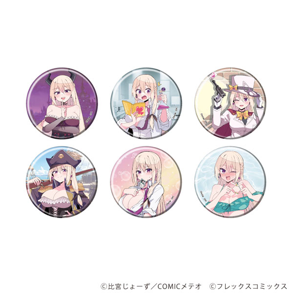 缶バッジ「委員長ですが不良になるほど恋してます！」01/公式＆描き下ろしイラスト 6個入りBOX