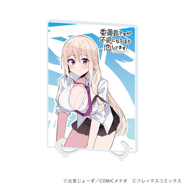 アクリルアートボード(A5サイズ)「委員長ですが不良になるほど恋してます！」01/A(公式イラスト)[A3]《０１月予約》